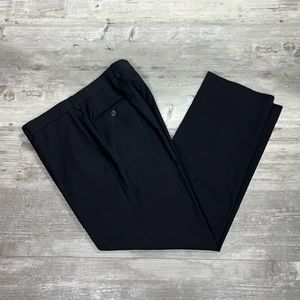 Riviera Traveler Solid Black Flex Dress Pants 34x31